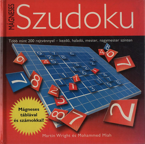 Martin Wright Mohammed Miah - Mágneses Szudoku - Mágneses táblával és számokkal