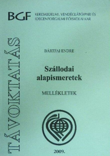 Szllodai alapismeretek mellkletek