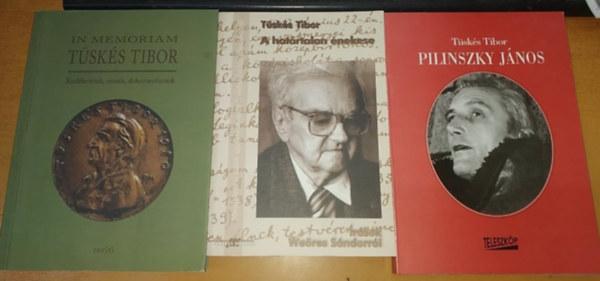 T�sk�s G�bor T�sk�s Tibor - 7 db T�sk�s Tibor: A hat�rtalan �nekes + Pilinszky J�nos + In Memoriam T�sk�s Tibor + Volt id� + Nagy L�szl� p�lyak�pe + Becs�ngettek + Der�s bor�l�t� (Dedik�lt!)