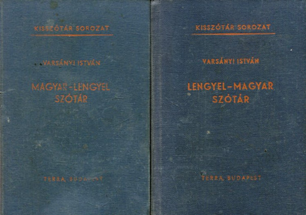 Varsnyi Istvn - Magyar-lengyel, lengyel-magyar sztr (Kissztr sorozat)