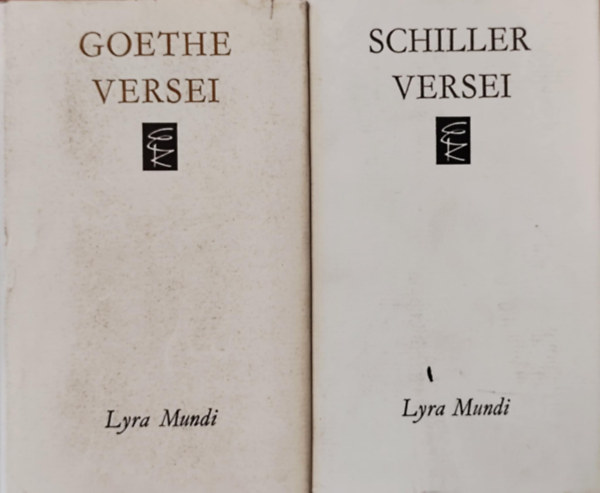 Fridrich Schiller Johann W. Goethe - 2 db Lyra Mundi k�tet