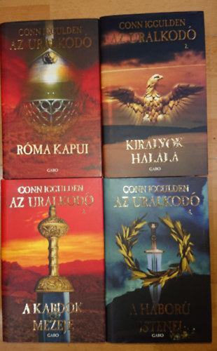 Conn Iggulden - 4 ktet Conn Iggulden Az uralkod cm sorozatbl (I-IV.): Rma kapui, Kirlyok halla, A kardok mezeje, A hbor istenei