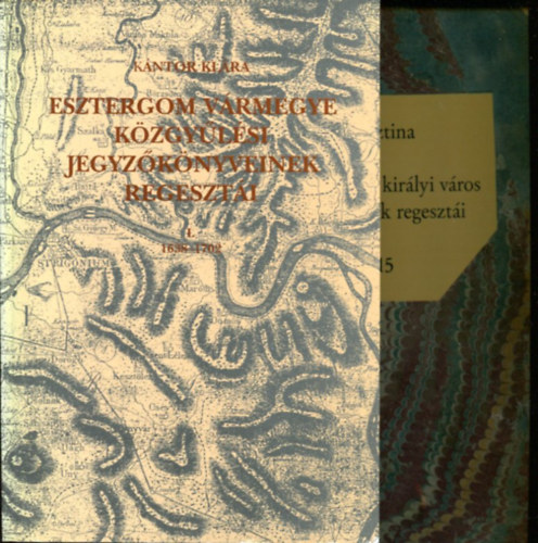 Tth Kriszta - Kntor Klra - Esztergom knyvek - 2 db