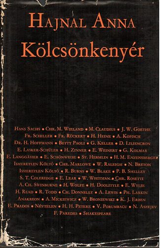 Hajnal Anna - K�lcs�nkeny�r  (v�logatott versford�t�sok)