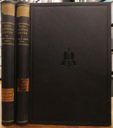 Révész Samu (szerk.) - Technikus szótár I-II.