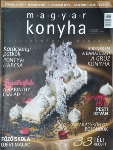 Vink Jzsef  (fszerk.) - Magyar Konyha - 2017. december (41. vfolyam 12. szm)
