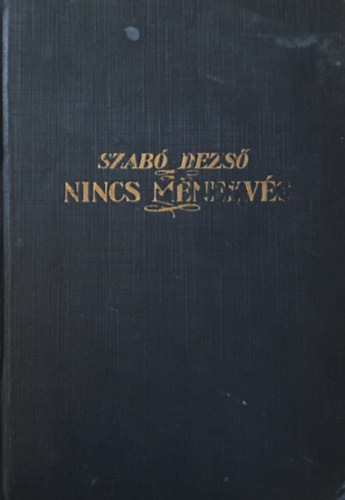 Szabó Dezső - Nincs menekvés