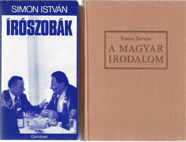 Simon Istvn - 2 db knyv, rszobk, A magyar irodalom