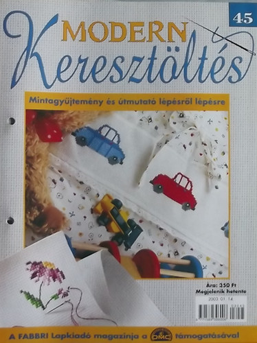 Modern Keresztöltés 45. - Mintagyűjtemény és útmutató lépésről lépésre
