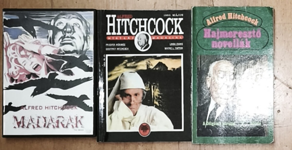 Alfred Hitchcock - 2db Alfred Hitchcock k�tet + aj�nd�k DVD - Alfred Hitchcock-Mystrey Magazine, Hajmereszt� t�rt�netek + Madarak DVD