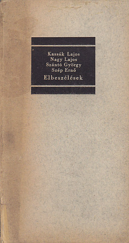 Örök Betűk- Uj magyar szépirodalom tíz kötetben VI.