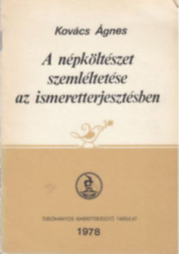 Dr. Kovcs gnes - A npkltszet szemlltetse az ismeretterjesztsben