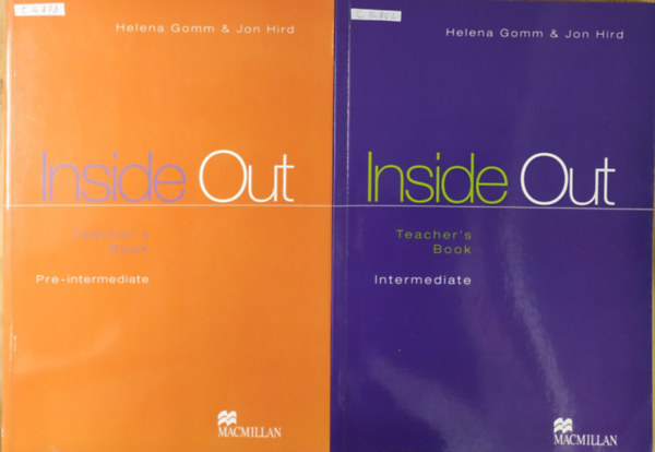 Gomm, Helena- Hird, Jon - Inside Out - Intermediate (Teacher's Book) + Inside Out - Pre-Intermediate (Teacher's Book)  (2 ktet)