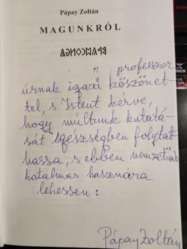 P�pay Zolt�n - Magunkr�l