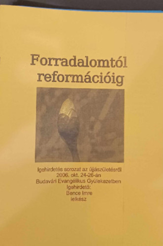 Forradalomt�l reform�ci�ig
