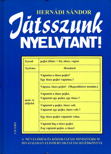 Hernádi Sándor - Játsszunk nyelvtant!