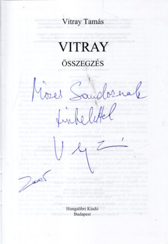 Vitray Tam�s - Vitray