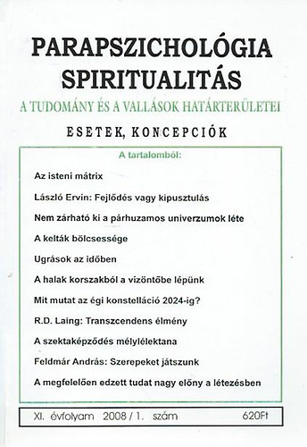 Parapszicholgia-Spiritualits 2008/1.
