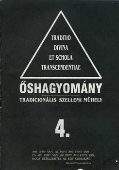 Szigeti rpd  Julius Evola (szerk.) - shagyomny tradicionlis szellemi mhely 4.