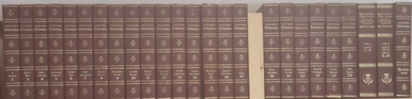 Encyclopaedia Britannica - 1, 3-23, The Index and Atlas, Dictionary vol1,2