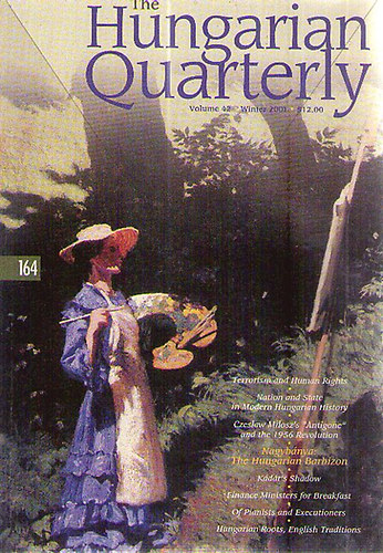 The Hungarian Quarterly - Volume 42 - Winter 2001