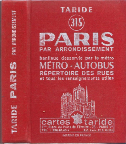 Plan Guide de Paris