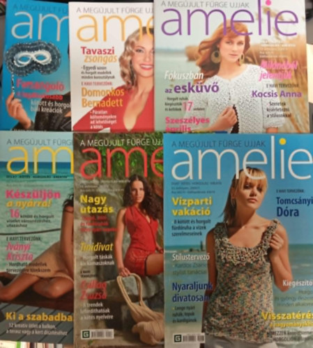 Nincs feltntetve - A megjult frge ujjak - Amelie (6 darab): 53.vfolyam 2009/2,3,4,5,6,7