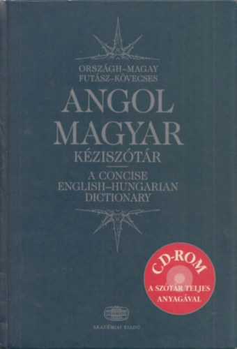 Orszgh- Magay- Futsz- Kvecses - Angol-magyar kzisztr