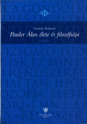 Somos Rbert - Pauler kos lete s filozfija
