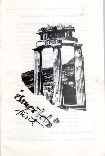 Molnár István Lukács János - A Kolozsvári Magyar Diákszövetség ismertetőfüzete 1995. január