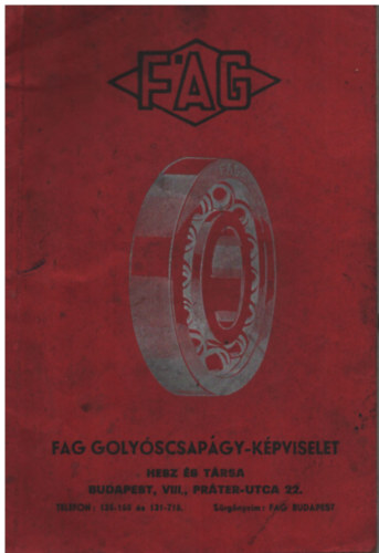 Fag golyscsapgy-kpviselet 55. sz. kivonatos rjegyzk - 1940
