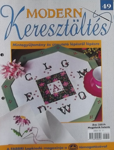 Modern Keresztöltés 49. - Mintagyűjtemény és útmutató lépésről lépésre