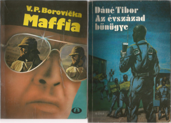 2 db knyv, V.P. Borovicka: Maffia, Dn Tibor: Az vszzad bngye