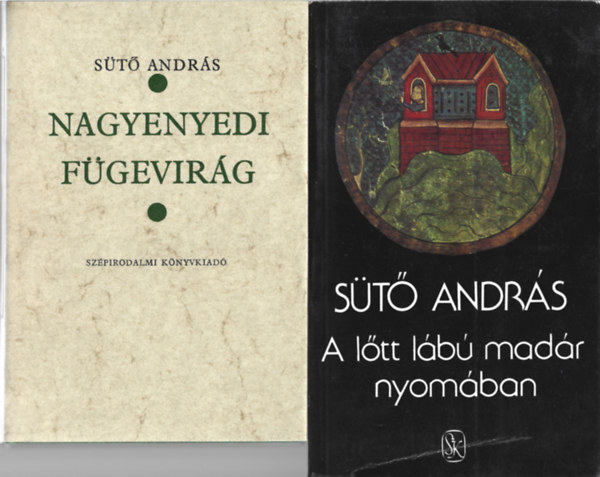 St Andrs - 2 db knyv, Nagyenyedi fgevirg, A ltt lb madr nyomban