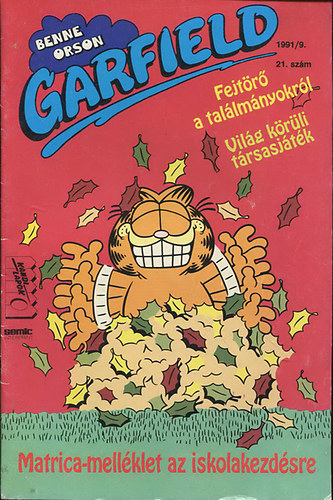 Garfield (1991/9) - 21. szm