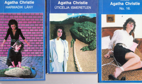Agatha Chrisite - �tic�lja ismeretlen + No. 16. + Harmadik l�ny (3 m�)