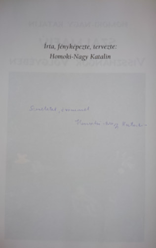 Homoki-Nagy Katalin - Szalmafiú a Visszhangok völgyében