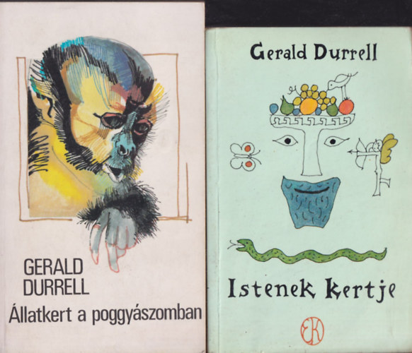 Gerald Durrell - llatkert a poggyszomban + Istenek kertje (2 m)