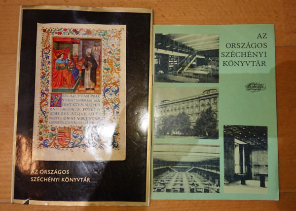2 db kiadvny az Orszgos Szchnyi knyvtr gondozsban - A Magyar Nemzeti Knyvtr (1975,1985)