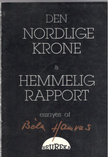 B�la Hamvas - Den Nordlige Krone & Hemmelig Rapport