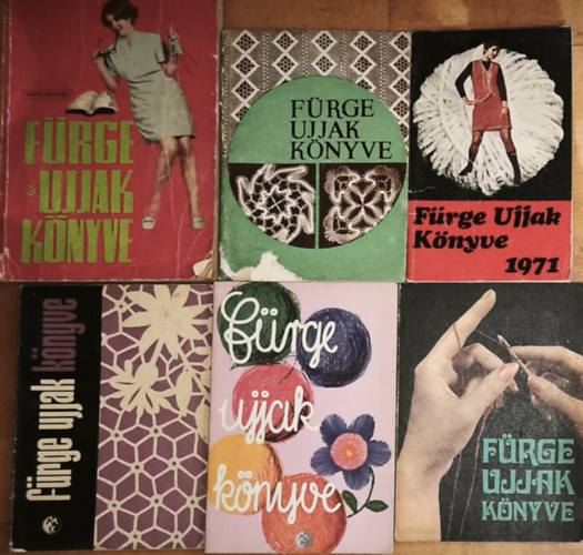 Dr. Klimk� Zolt�n  (szerk.) - 6db F�rge ujjak k�nyve k�tet