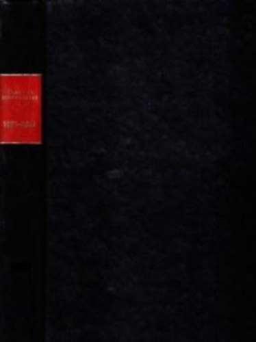 Magyar K�nyv�szet 1921-1944 3/A.