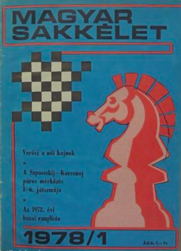 Hag Ervin  (szerk.) - Magyar Sakklet 1978/1-12. XXVIII. teljes vfolyam