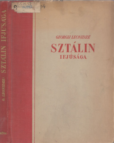 Georgij Leonidze - Szt�lin ifj�s�ga-h�sk�ltem�ny