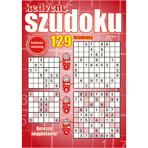 Kedvenc Szudoku 2024/1.