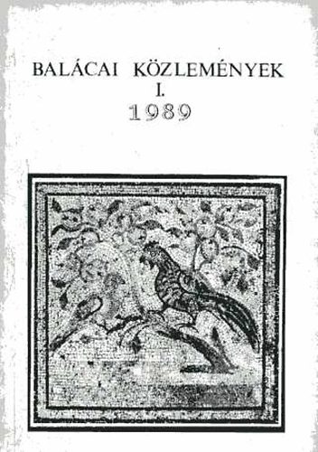 K. Palgyi Sylvia  (szerk.) - Balcai kzlemnyek I. 1989