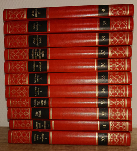 J�kai M�r - 11 k�tet J�kai M�r d�szsorozat�b�l (Unikornis Kiad�): 30-40. (a m�vek c�mei a le�r�sban olvashat�k)