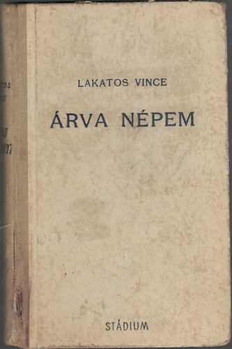 Lakatos Vince - rva npem