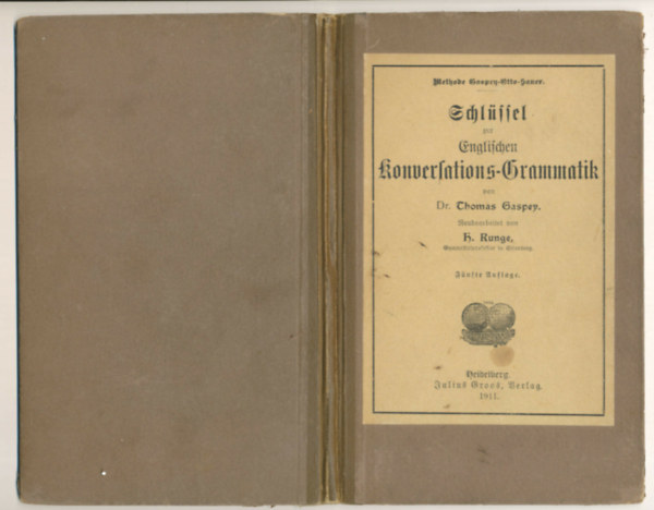 Dr. Thomas Gaspey - Schluessel zur englischen Konversationsgrammatik