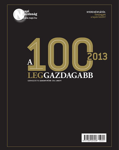 A 100 leggazdagabb - 2013